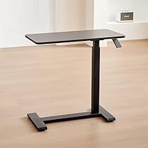 Amazon｜Twinbasto サイドテーブル 昇降式 高さ65-105cm 無段階